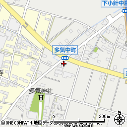 愛知県小牧市多気中町208周辺の地図