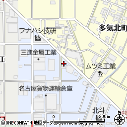 愛知県小牧市多気西町86周辺の地図