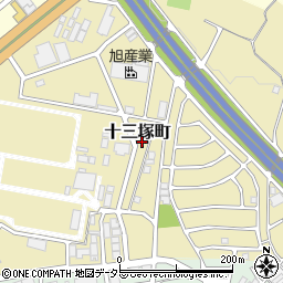丸富運輸株式会社　春日井営業所周辺の地図