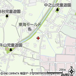 愛知県春日井市牛山町2617周辺の地図