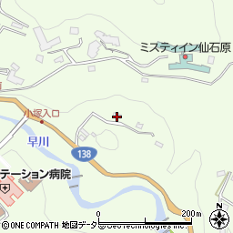 有限会社勝俣造園　仙石原営業所周辺の地図