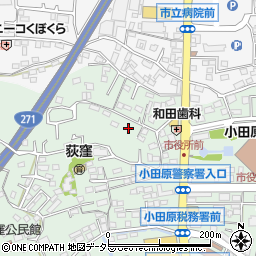 神奈川県小田原市荻窪568周辺の地図