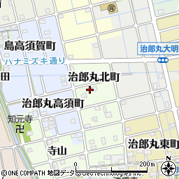 愛知県稲沢市治郎丸北町16周辺の地図