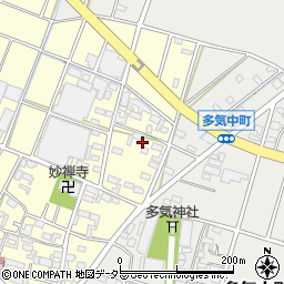 愛知県小牧市多気北町236周辺の地図