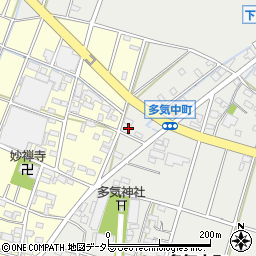 愛知県小牧市多気中町212周辺の地図