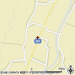長野県下伊那郡売木村1651周辺の地図
