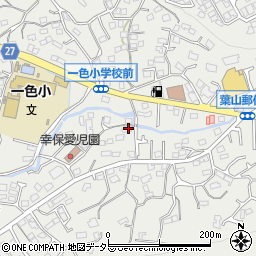 神奈川県三浦郡葉山町一色945周辺の地図