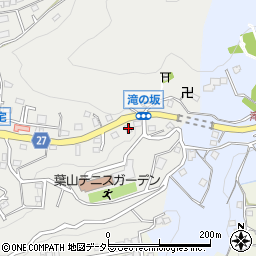 神奈川県三浦郡葉山町一色339周辺の地図