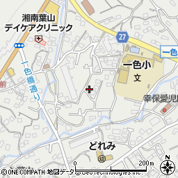 神奈川県三浦郡葉山町一色1100-14周辺の地図