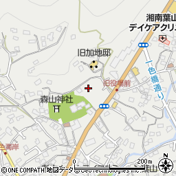 神奈川県三浦郡葉山町一色2158周辺の地図