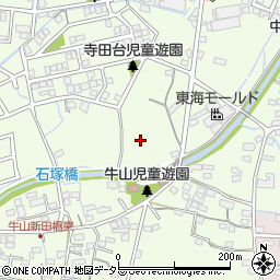 愛知県春日井市牛山町2348-5周辺の地図
