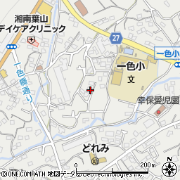神奈川県三浦郡葉山町一色1100-11周辺の地図