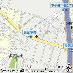 愛知県小牧市多気中町66周辺の地図
