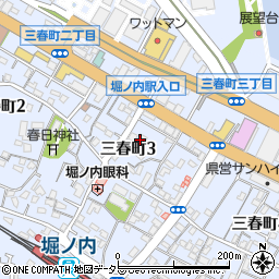 ニックハイム横須賀堀ノ内周辺の地図