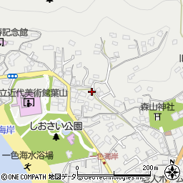 神奈川県三浦郡葉山町一色2178-2周辺の地図