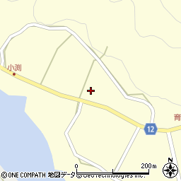 京都府南丹市美山町小渕ハサコ周辺の地図