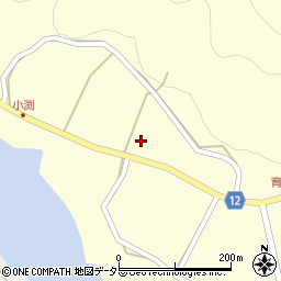 京都府南丹市美山町小渕（ハサコ）周辺の地図