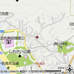 神奈川県三浦郡葉山町一色1677-28周辺の地図