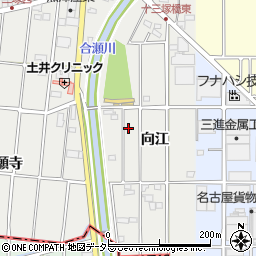 愛知県小牧市藤島町向江54周辺の地図