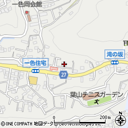 神奈川県三浦郡葉山町一色369周辺の地図