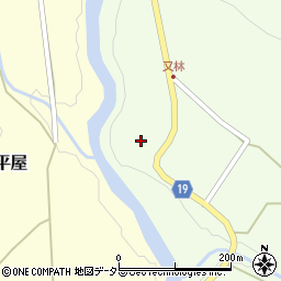京都府南丹市美山町又林道ノ下周辺の地図