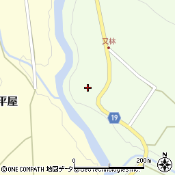 京都府南丹市美山町又林（道ノ下）周辺の地図