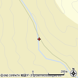 鳥取県日野郡江府町下安井76周辺の地図