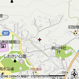 神奈川県三浦郡葉山町一色1677-15周辺の地図