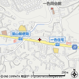 神奈川県三浦郡葉山町一色686周辺の地図