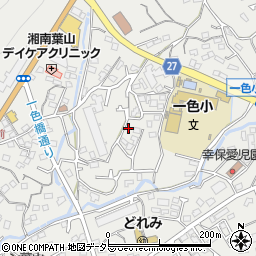 神奈川県三浦郡葉山町一色1115-2周辺の地図