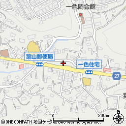 神奈川県三浦郡葉山町一色686-1周辺の地図