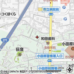 神奈川県小田原市荻窪598周辺の地図