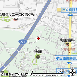 神奈川県小田原市荻窪563周辺の地図