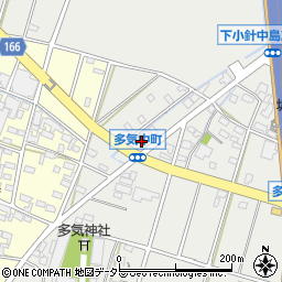 愛知県小牧市多気中町24周辺の地図