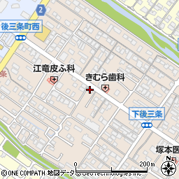 公益財団法人豊郷病院 訪問看護ステーションレインボウひこね周辺の地図