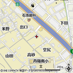 愛知県一宮市丹陽町九日市場堂尻2568周辺の地図
