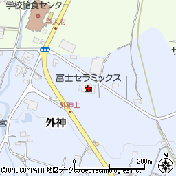 富士セラミックス周辺の地図