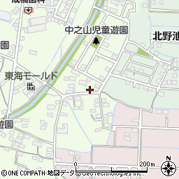 愛知県春日井市牛山町2657周辺の地図