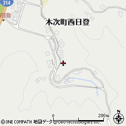 島根県雲南市木次町西日登3345周辺の地図