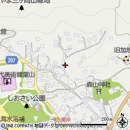 神奈川県三浦郡葉山町一色1677-12周辺の地図