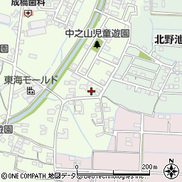 愛知県春日井市牛山町2658周辺の地図