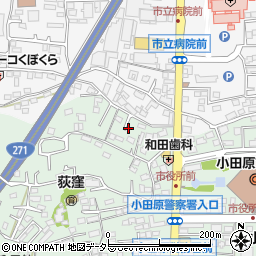 神奈川県小田原市荻窪600周辺の地図