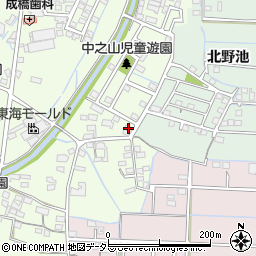 愛知県春日井市牛山町2653周辺の地図