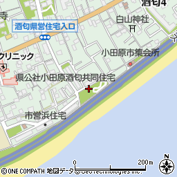酒匂浜公園トイレ周辺の地図