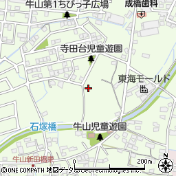 愛知県春日井市牛山町2341周辺の地図