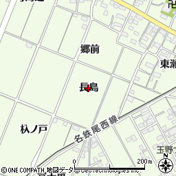 愛知県一宮市玉野（長島）周辺の地図