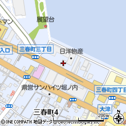 かっぱ寿司横須賀三春店周辺の地図