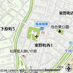 愛知県春日井市東野町西1丁目11-5周辺の地図