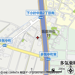 愛知県小牧市多気中町48周辺の地図