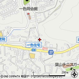 神奈川県三浦郡葉山町一色436周辺の地図